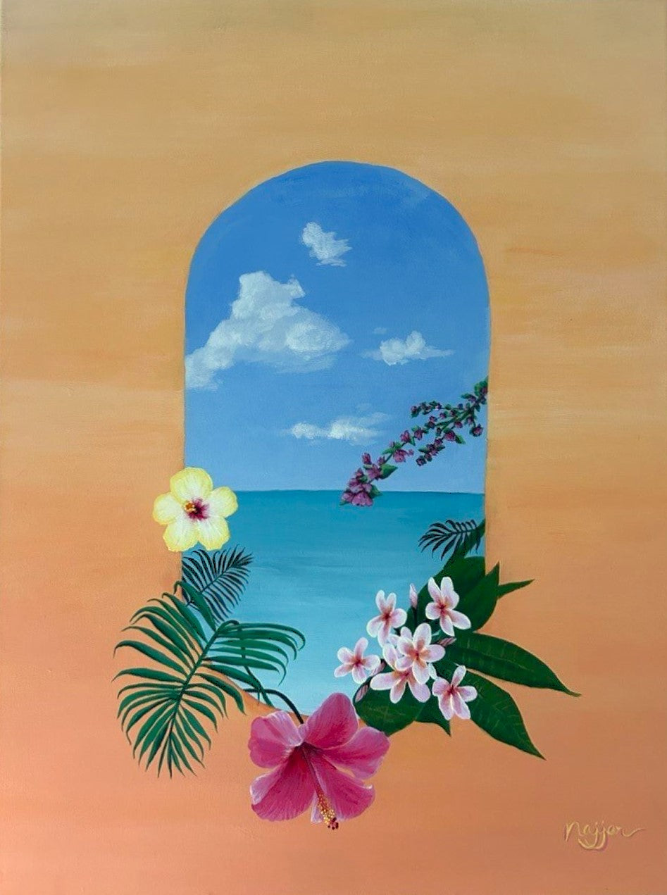 "Paradise" 16" x 20"